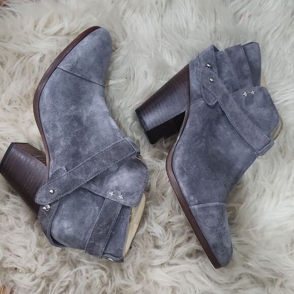 New rag and bone ankle suede boots - Picture 1 of 4